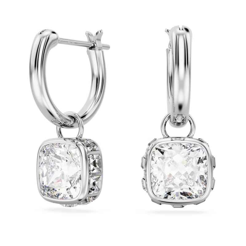 ORECCHINI PENDENTI BIANCHI DONNA SWAROVSKI STILLA ORECCHINI PENDENTI BIANCHI DONNA SWAROVSKI STILLA