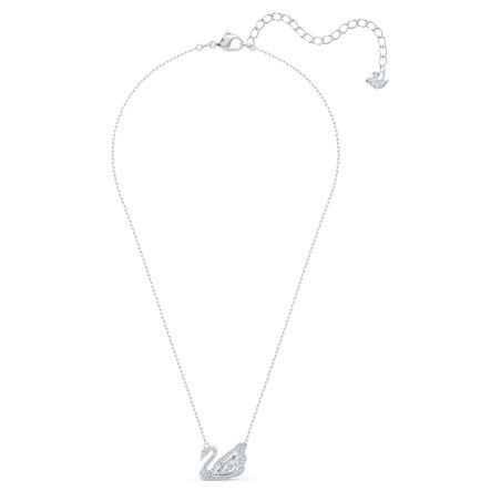 COLLANA CIGNO BIANCO DANCING SWAN SWAROVSKI