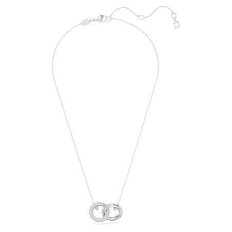 COLLANA DEXTERA PENDENTE ANELLO CONCATENATO DONNA SWAROVSKI  5670251 SWAROVSKI