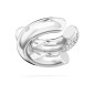 ORECCHINO EAR CUFF BIANCO PLACCATO RODIO SWAROVSKI ORECCHINO EAR CUFF BIANCO PLACCATO RODIO SWAROVSKI