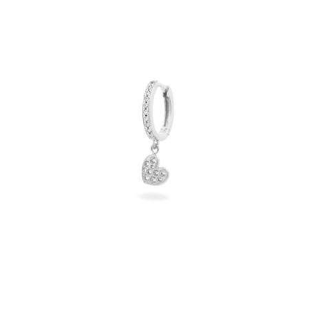 MONORECCHINO CUORE PAVE' SMALL DONNA RUE DES MILLE  ORZ-018 M3 CUO RH RUE DES MILLE
