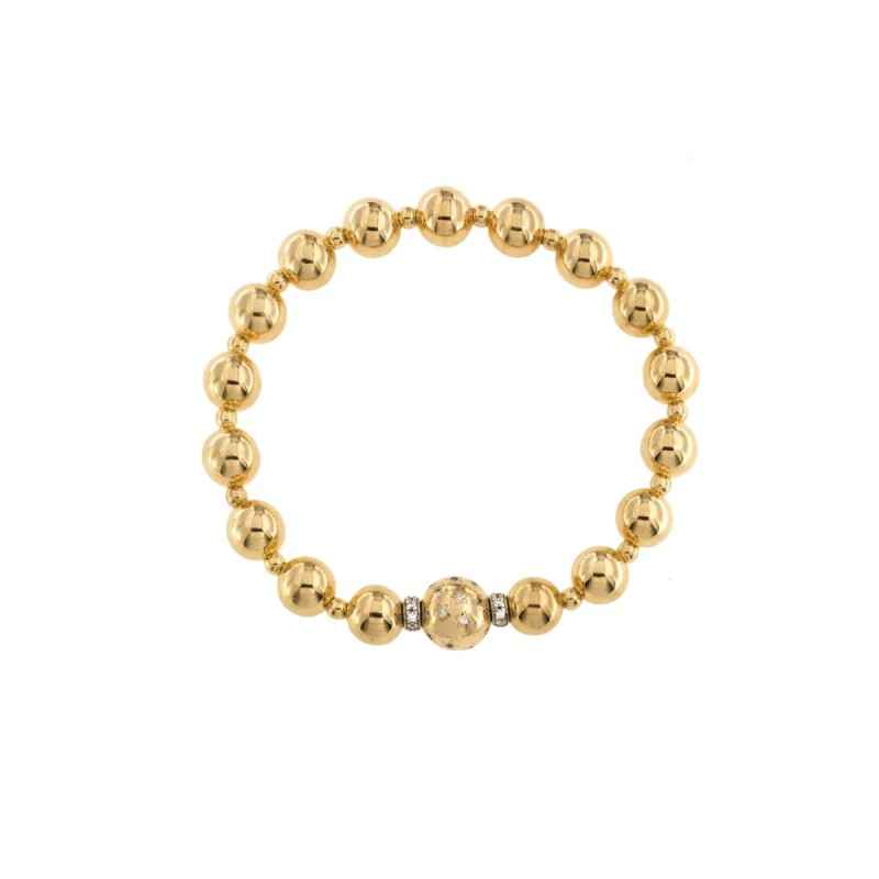 BRACCIALE ELASTICO CON SFERE STARBALL DONNA RUE DES MILLE BRACCIALE ELASTICO CON SFERE STARBALL DONNA RUE DES MILLE