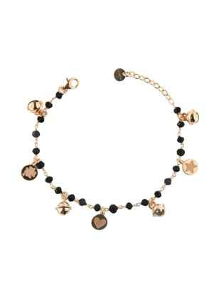 BRACCIALE GISPY CHIC CON CRISTALLI DONNA RUE DES MILLE  BR-GIP 1 V4 N RUE DES MILLE