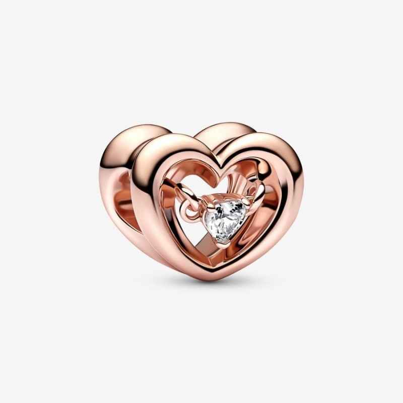 CHARM CUORE SPLENDENTE PIETRA DONNA PANDORA CHARM CUORE SPLENDENTE PIETRA DONNA PANDORA