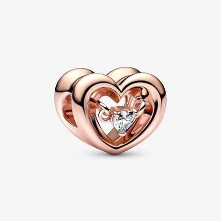 CHARM CUORE SPLENDENTE PIETRA DONNA PANDORA  782493C01 PANDORA