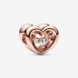 CHARM CUORE SPLENDENTE PIETRA DONNA PANDORA CHARM CUORE SPLENDENTE PIETRA DONNA PANDORA