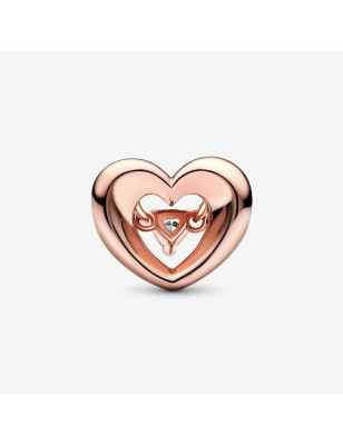 CHARM CUORE SPLENDENTE PIETRA DONNA PANDORA  782493C01 PANDORA