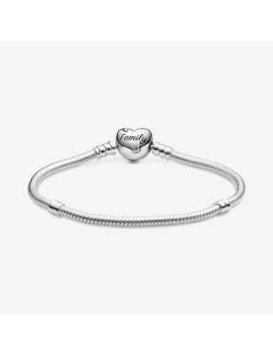 BRACCIALE CHIUSURA A CUORE ALBERO DELLA FAMIGLIA 19CM DONNA PANDORA  598827C01-19 PANDORA