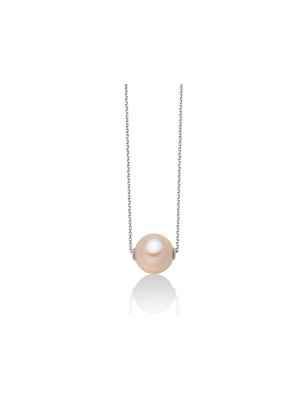COLLANA PERLA PASSANTE ROSA DONNA MILUNA LE PERLE PCL5711X MILUNA