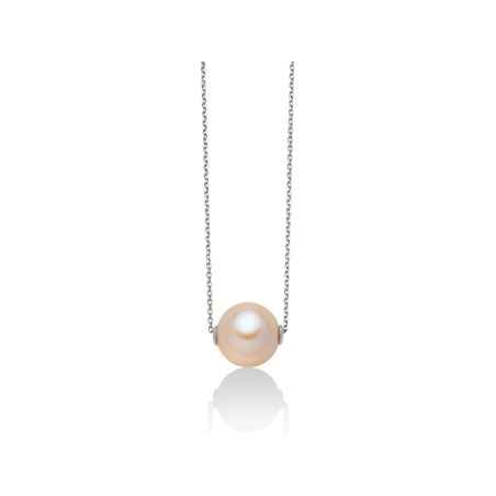 COLLANA PERLA PASSANTE ROSA DONNA MILUNA LE PERLE PCL5711X MILUNA