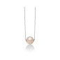 COLLANA PERLA PASSANTE ROSA DONNA MILUNA LE PERLE COLLANA PERLA PASSANTE ROSA DONNA MILUNA LE PERLE