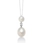 COLLANA PENDENTE PERLE DIAMANTE DONNA MILUNA LE PERLE COLLANA PENDENTE PERLE DIAMANTE DONNA MILUNA LE PERLE