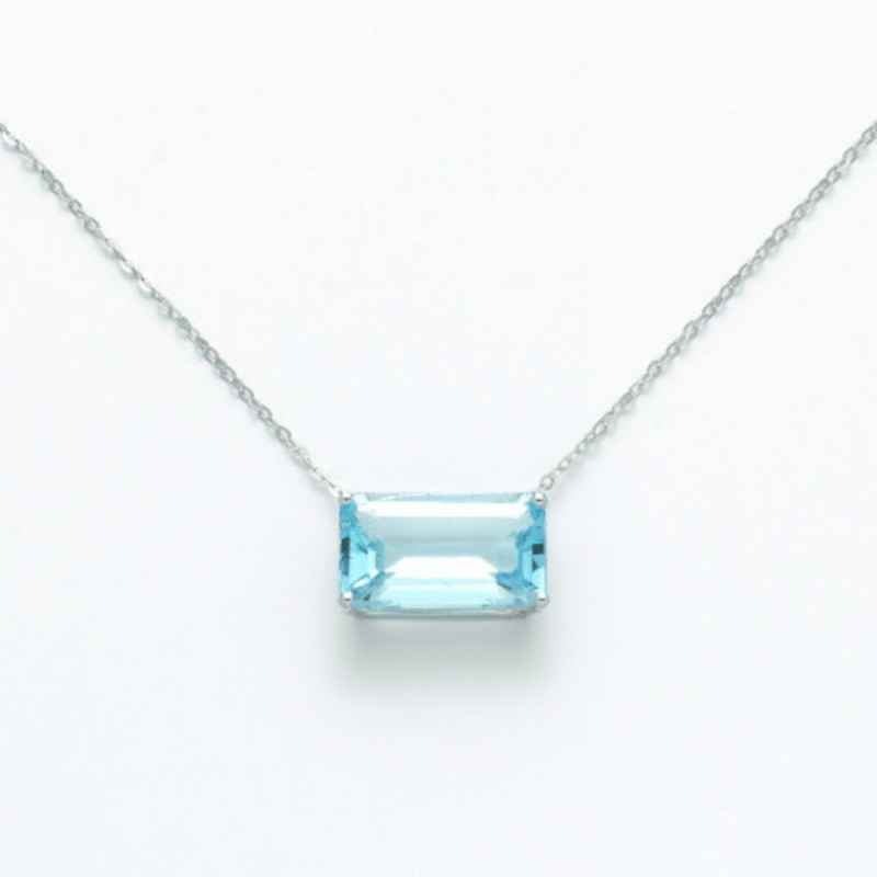 COLLANA ORO BIANCO DONNA MILUNA GEMMA DEL CIELO COLLANA ORO BIANCO DONNA MILUNA GEMMA DEL CIELO