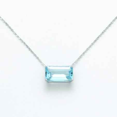 COLLANA ORO BIANCO DONNA MILUNA GEMMA DEL CIELO CLD4172X MILUNA