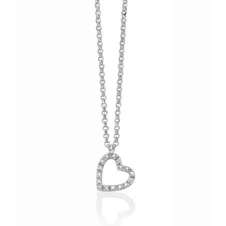COLLANA CUORE PICCOLO DONNA MILUNA I DIAMANTI CLD4470 MILUNA