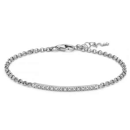 BRACCIALE ARGENTO DIAMANTI DONNA MILUNA DIAMANTISSIMA BRD949 MILUNA