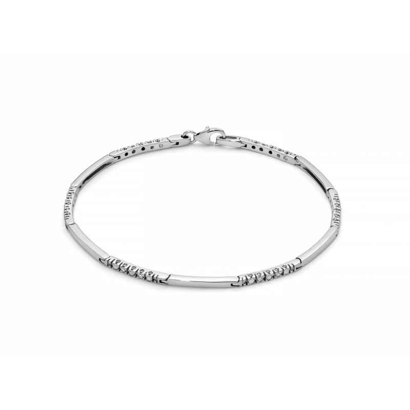 BRACCIALE ORO BIANCO DONNA MILUNA I DIAMANTI BRACCIALE ORO BIANCO DONNA MILUNA I DIAMANTI