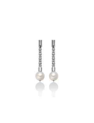 ORECCHINI ARGENTO DONNA MILUNA LE PERLE PER2409 MILUNA