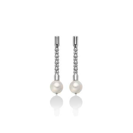 ORECCHINI ARGENTO DONNA MILUNA LE PERLE PER2409 MILUNA