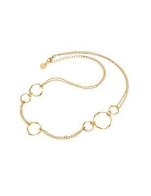 COLLANA ELEMNTI TONDEGGIANTI DONNA AQUAFORTE INTRECCI H4184754 AQUAFORTE