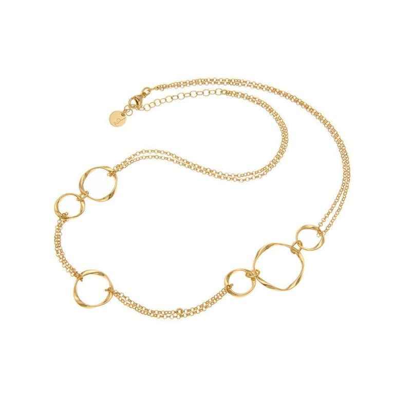 COLLANA ELEMNTI TONDEGGIANTI DONNA AQUAFORTE INTRECCI COLLANA ELEMNTI TONDEGGIANTI DONNA AQUAFORTE INTRECCI
