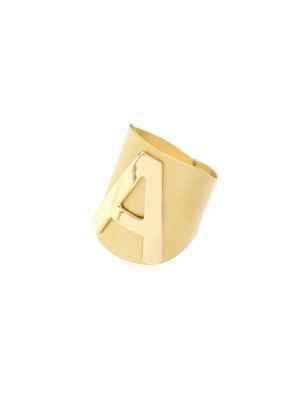 ANELLO LETTERA A MAXI FASCIONE DONNA AQUAFORTE H0461030A AQUAFORTE
