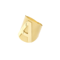 ANELLO LETTERA A MAXI FASCIONE DONNA AQUAFORTE ANELLO LETTERA A MAXI FASCIONE DONNA AQUAFORTE