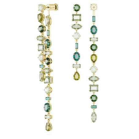 ORECCHINI PENDENTI EXTRA LUNGHI VERDI SWAROVSKI 5657390 SWAROVSKI
