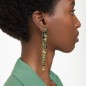 ORECCHINI PENDENTI EXTRA LUNGHI VERDI SWAROVSKI ORECCHINI PENDENTI EXTRA LUNGHI VERDI SWAROVSKI