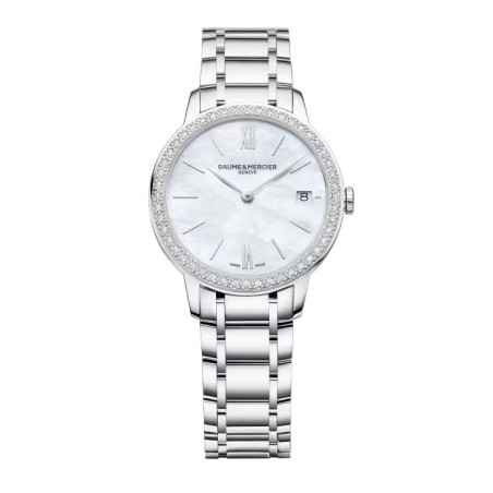 OROLOGIO CON DIAMANTI DONNA BAUME & MERCIER CLASSIMA M0A10478 BAUME & MERCIER