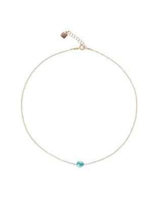 COLLANA ACQUAMARINA DONNA ROSSOPREZIOSO SEMINO D'AMORE GC 24405 A ROSSOPREZIOSO