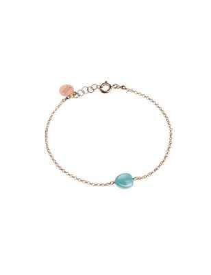 BRACCIALE ACQUAMARINA DONNA ROSSOPREZIOSO SEMINO D'AMORE BC 24406 A ROSSOPREZIOSO
