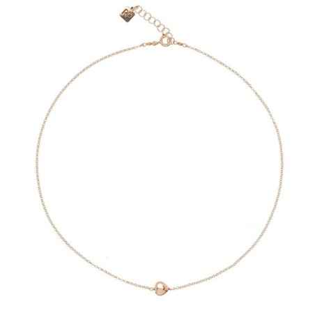 GIROCOLLO SEMINO D'AMORE ARGENTO ROSSOPREZIOSO GC 23447 S ROSSOPREZIOSO