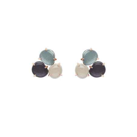 ORECCHINI LADYLIKE STUD DARK ICE ROSSOPREZIOSO OC 23050 DI ROSSOPREZIOSO