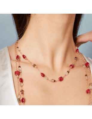 GIROCOLLO MIGNON RED INSTINCT DONNA ROSSOPREZIOSO LINEA MIGNON