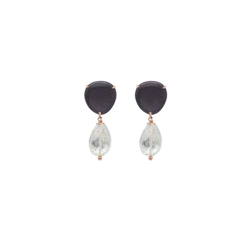 ORECCHINI LADYLIKE STONE BLACK VELVET ROSSOPREZIOSO ORECCHINI LADYLIKE STONE BLACK VELVET ROSSOPREZIOSO