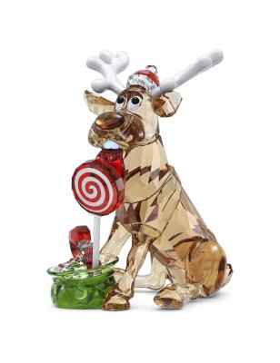 DECORAZIONE HOLIDAY CHEERS RENNA DULCIS SWAROVSKI 5655433 SWAROVSKI