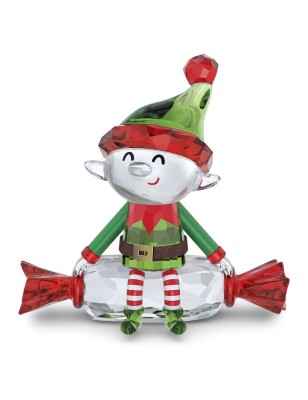 DECORAZIONE HOLIDAY CHEERS DULCIS ELFO SWAROVSKI 5655435 SWAROVSKI