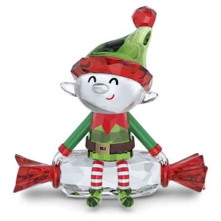 DECORAZIONE HOLIDAY CHEERS DULCIS ELFO SWAROVSKI 5655435 SWAROVSKI