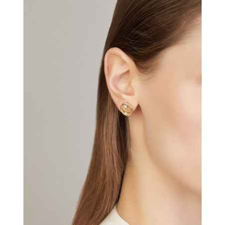 ORECCHINI ORO ARANCIONE DONNA ANNAMARIA CAMMILLI DUNE