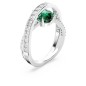 ANELLO HYPERBOLA DOPPIA FASCIA VERDE MIS.58 DONNA SWAROVSKI ANELLO HYPERBOLA DOPPIA FASCIA VERDE MIS.58 DONNA SWAROVSKI