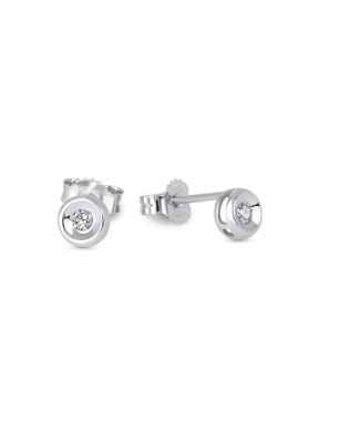 ORECCHINI PUNTO LUCE 0.10 CT DONNA DEMETRA  021.010.W.A3 DEMETRA