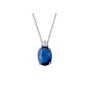 COLLANA ORO ZAFFIRO E DIAMANTE DONNA DEMETRA COLLANA ORO ZAFFIRO E DIAMANTE DONNA DEMETRA