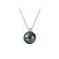 COLLANA ORO PERLA NERA E DIAMANTE DONNA DEMETRA COLLANA ORO PERLA NERA E DIAMANTE DONNA DEMETRA