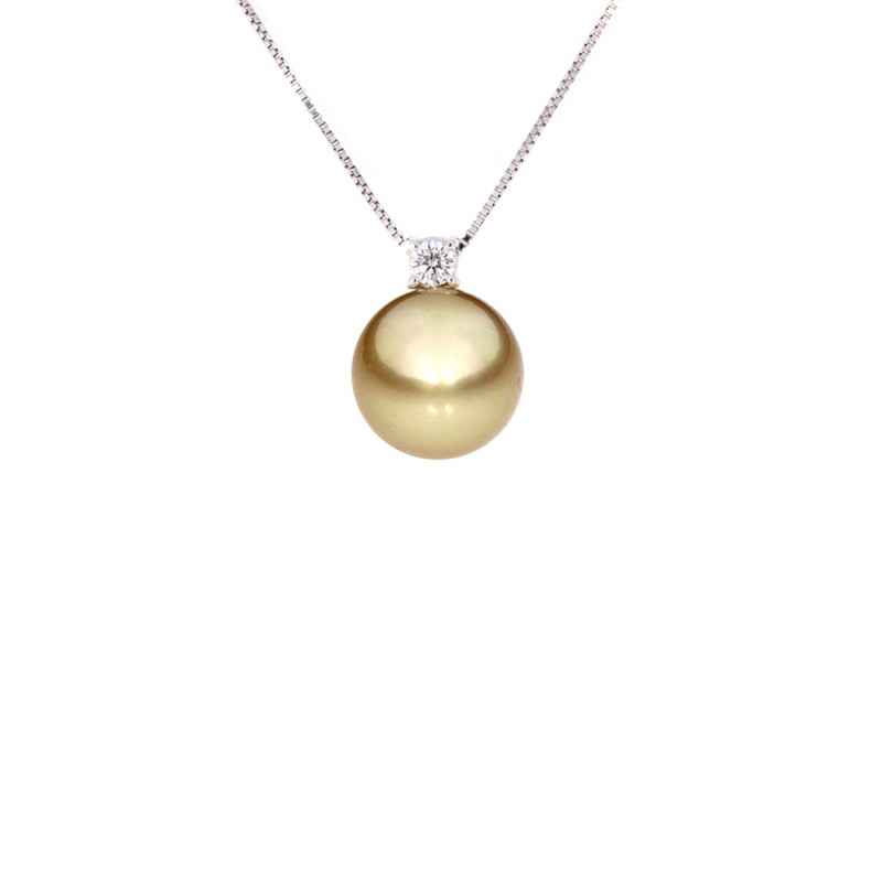COLLANA ORO PIETRA GOLDEN INDONESIA E DIAMANTE DEMETRA COLLANA ORO PIETRA GOLDEN INDONESIA E DIAMANTE DEMETRA