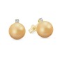 ORECCHINI ORO PERLA GOLDEN INDONESIA E DIAMANTE DEMETRA ORECCHINI ORO PERLA GOLDEN INDONESIA E DIAMANTE DEMETRA