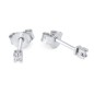 ORECCHINI PUNTO LUCE ORO E DIAMANTI 0.03CT DEMETRA ORECCHINI PUNTO LUCE ORO E DIAMANTI 0.03CT DEMETRA