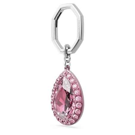PORTACHIAVI TAGLIO PEAR ROSA DONNA SWAROVSKI  5666646 SWAROVSKI