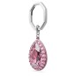 PORTACHIAVI TAGLIO PEAR ROSA DONNA SWAROVSKI PORTACHIAVI TAGLIO PEAR ROSA DONNA SWAROVSKI