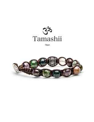 BRACCIALE AGATA MUSCHIATA  TAMASHII 1 GIRO